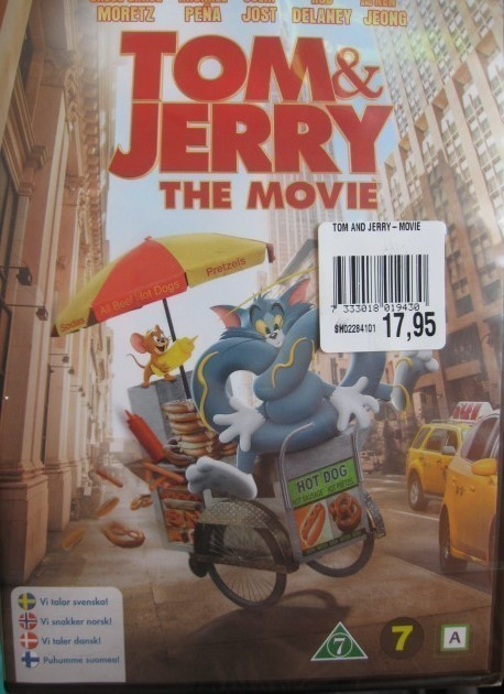 TOM & JERRY - THE MOVIE DVD