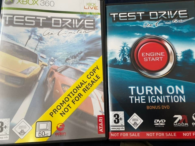 Test Drive Unlimited + bonus disc Xbox 360