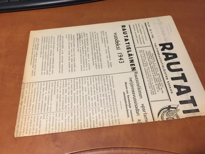 RAUTATIELÄINEN LEHTI 22/1942