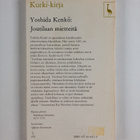 Yoshida Kenko : Joutilaan mietteitä : (Tsurezuregusa) - pikkukuva 2