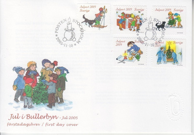 Ruotsi FDC 2005 Joulu