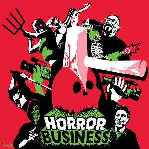 STEVE MOORE: Horror Business 12" (Punamusta vin) Zombi