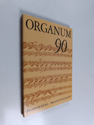 Organum 90 : vuosikirja n:o 1 = Årsbok nr. 1