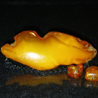 Vintage Antique Baltic egg yolk amber meripihka solki - pikkukuva 5