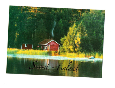 °°RANTASAUNAN Lämmitystä°° -KORTTI /(Suomi Finland)