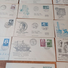 1950-1958 34 eri ensipäiväkuorta. Lape yht.273e - pikkukuva 5