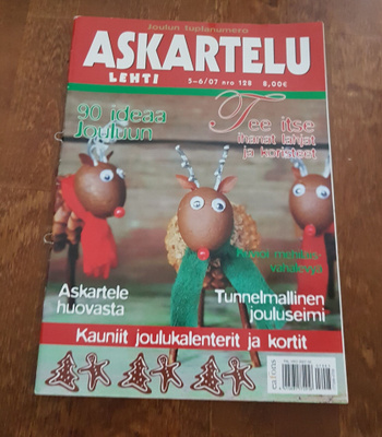 Jouluinen askartelupaketti