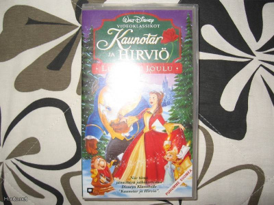 Disney Klassikot*Kaunotar Ja HIRVIÖ*Lumottu joulu*Video/VHS
