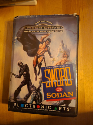 Sega Mega Drive Sword of Sodan, ei ohjeita
