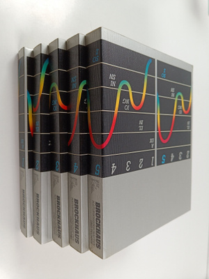 Brockhaus : Naturwissenschaften und Technik 1-5 (Laatikossa)