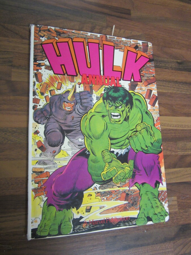 HULK ANNUAL - SARJAKUVA v 1984 ( kovakantinen )