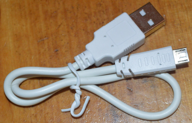 Micro USB - USB kaapeli 30cm