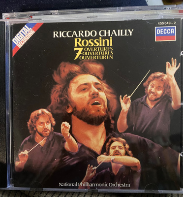Rossini: Overtures cd 1982 - Riccardo Chailly