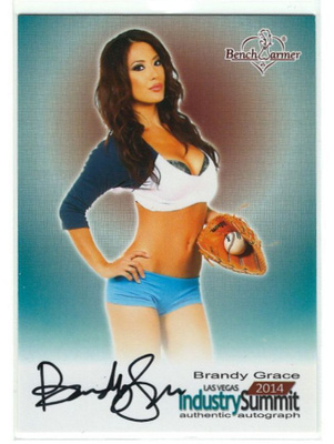 Bench Warmer 2014 Industry Summit Autograph Brandy Grace