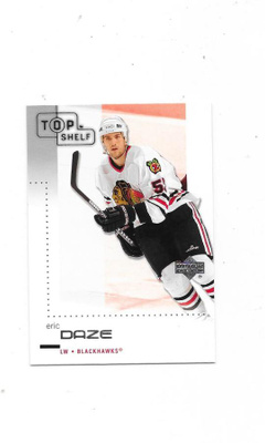2002-03 UD Top Self #19 Eric Daze Chicago Blackhawks