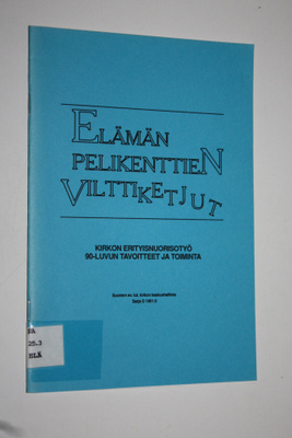 Elämän pelikenttien vilttiketjut : Kirkon erityisnuorisot...