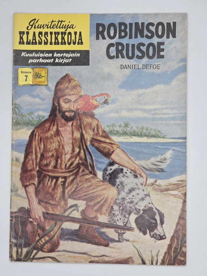 Daniel Defoe - Kuvitettuja Klassikkoja - Robinson Crusoe