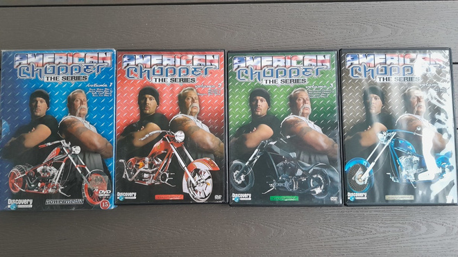 DVD: American Chopper - The Series, 1-4 kaudet 4xDVD (2002)