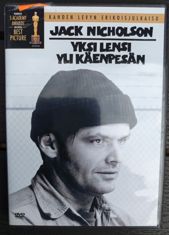 Yksi lensi yli käenpesän dvd