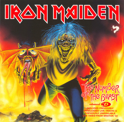 Iron Maiden • The Number Of The Beast CD-Single