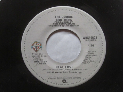 The Doobie Brothers: Real Love 7"single 1980
