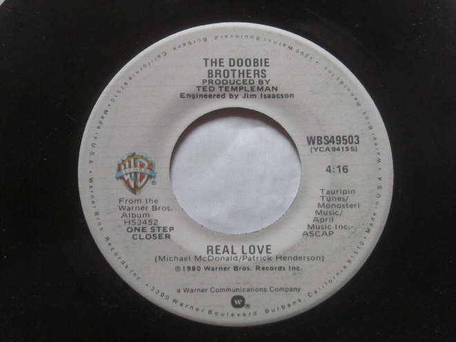 The Doobie Brothers: Real Love        7"single  1980