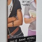 Julie Anne Peters : Define "normal" : a novel - pikkukuva 1