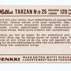 Purkkakuva Hellas TARZAN n:o 25 - pikkukuva 2