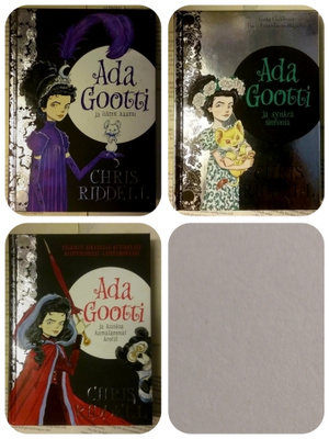 Chris Riddell - Ada Gootti -kirjoja (sid.)