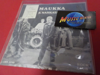 MAUKKA & NAHKATAKIT - TAHDON SOTAA APATIAA VASTAAN EX/EX 7''