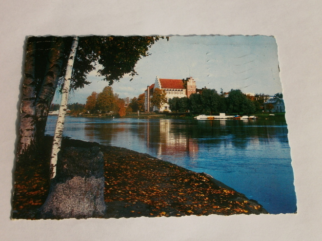 Joensuu, Pielisjoki, Kirjastotalo, p. 1965