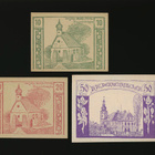 Itävalta Notgeld 10, 20, 50 Heller, Niederneukirchen 1920 - pikkukuva 1