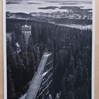 Kuopio, Puijon vanha torni, hyppyrimäki, vkpk (A.A.), ei p. - pikkukuva 1