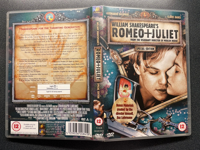 Romeo + Juliet [DVD] [1996] Leonardo DiCaprio