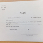 Kuitti Valkoisen Ruusun Ritarimerkki 1938 Tunnettu Saaja - pikkukuva 2