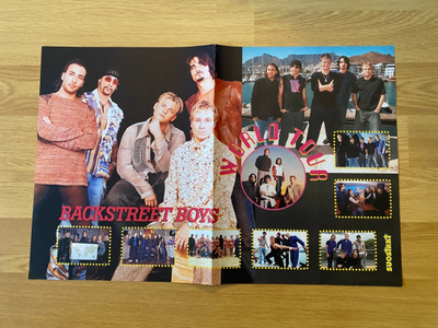 Backstreet Boys juliste ja tarra