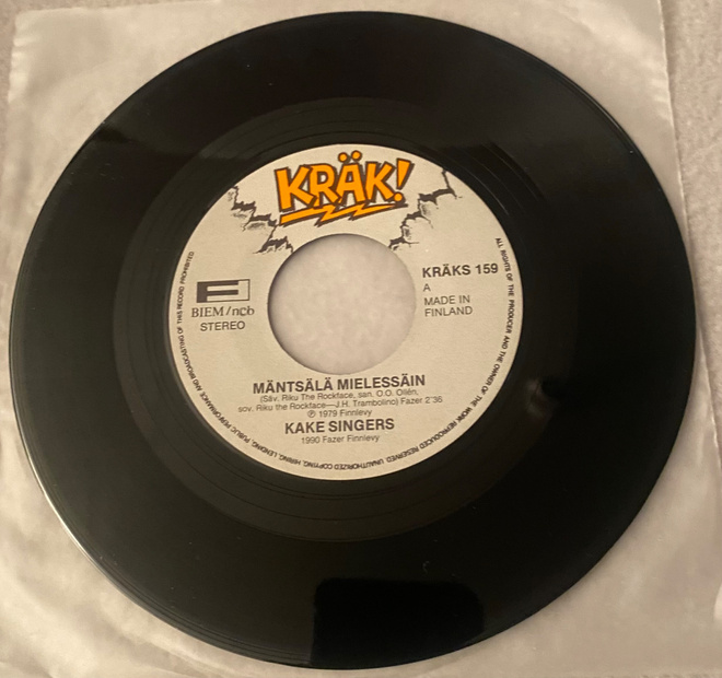 Kake Singers – Mäntsälä Mielessäin / Kakerock, 7”