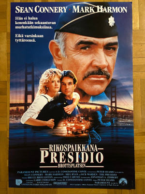 Vanha elokuvajuliste: Rikospaikkana Presidio