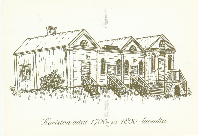 Postikortti, KAARINA, Koriston aitat