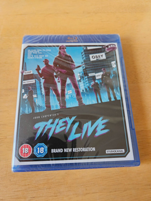 They Live (Blu-ray, uusi)
