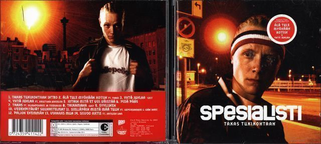 SPESIALISTI . CD-LEVY . TAKAS TUKIKOHTAAN