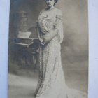 VANHA Postikortti Aino Ackte Oopperalaulaja 1900-l - pikkukuva 1