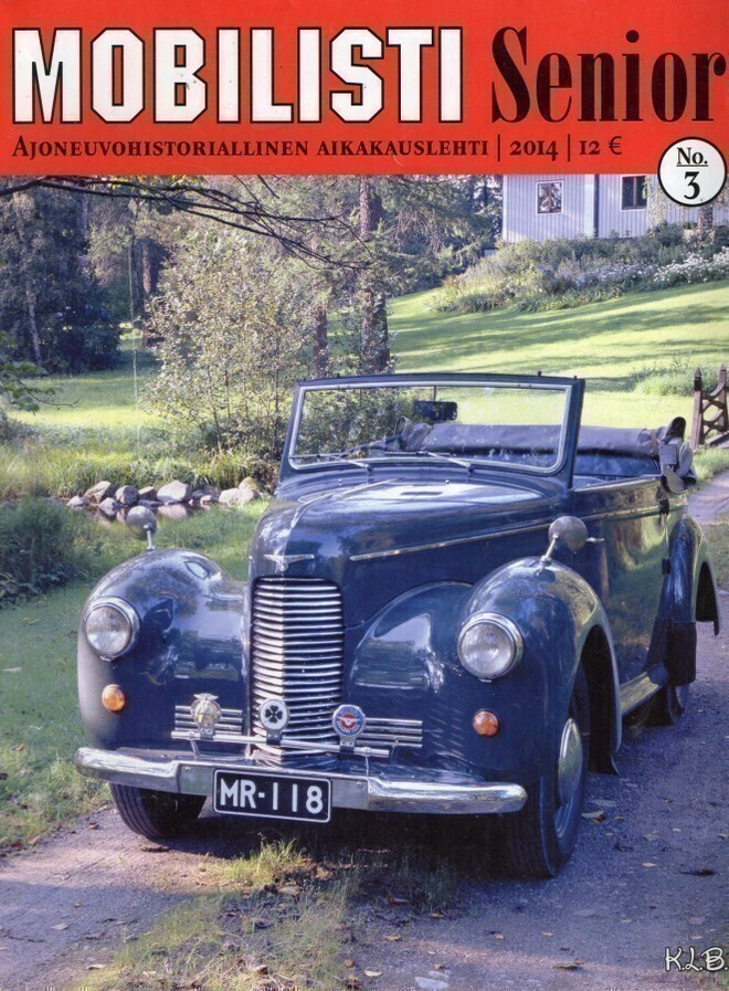 Mobilisti n:o 3 2014 Ei Paperinukke vaan Paperiauto.