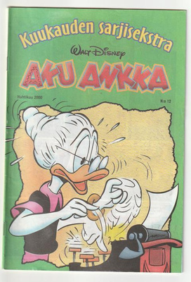 Aku Ankka Kuukauden Sarjisekstra 12 Huhtikuu 2000