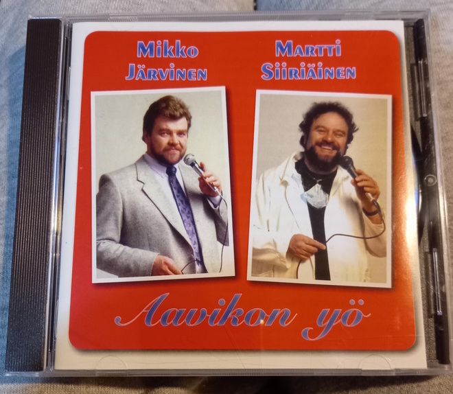 ** MIKKO JÄRVINEN & MARTTI SIIRIÄINEN : Aavikon yö ** CD