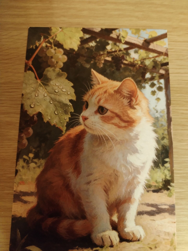 Kissa kortti,kulkematon.