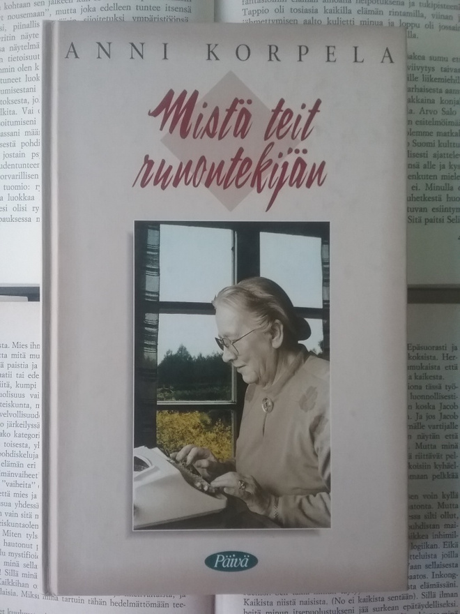Anni Korpela - Mistä teit runontekijän (sid.)