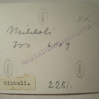 VANHA Valokuva Mikkeli 1939 Postikortin Alkup.Mallikappale - pikkukuva 2