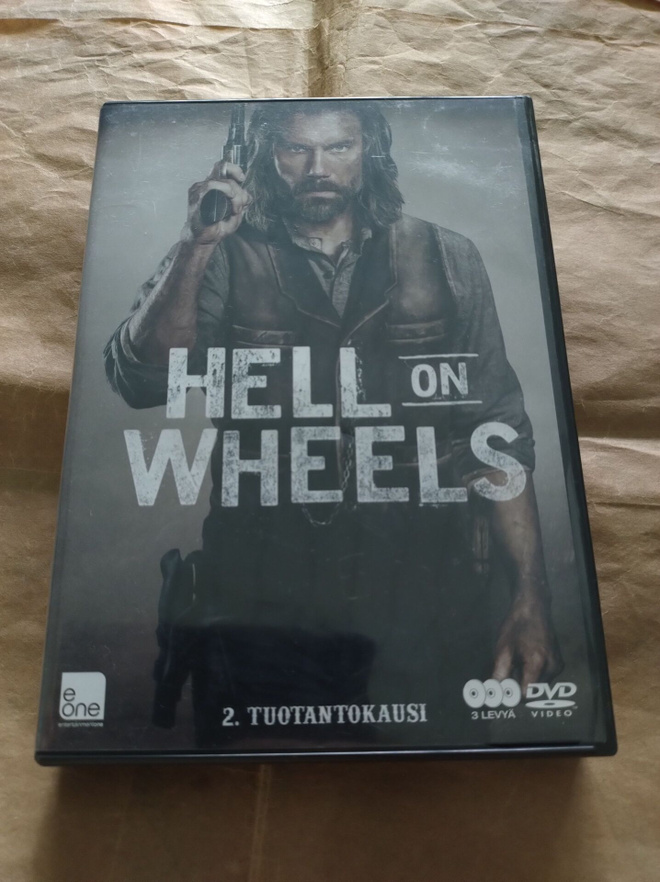 Hell on Wheels 2. tuotantokausi (DVD) (3 levyä)