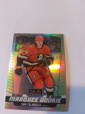 2024-25 O-Pee-Chee Platinum Rainbow #210 Sam Colangelo MR